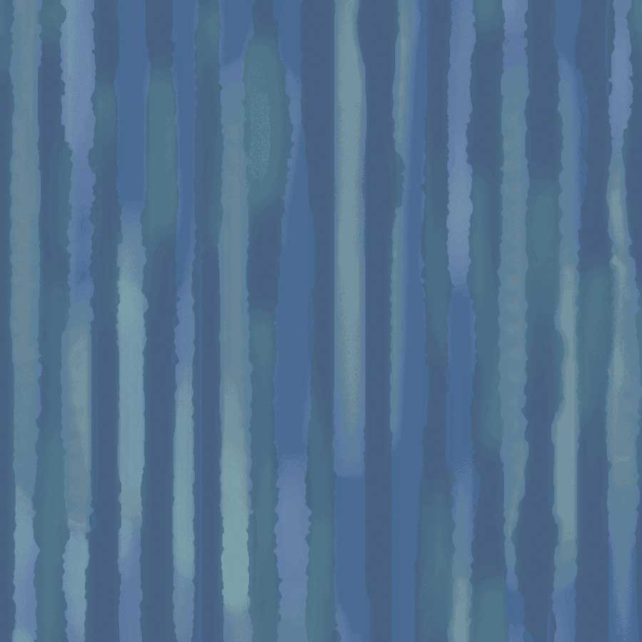 Blue/Aqua Stripe 3 7/8yds